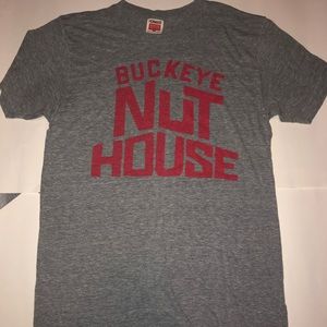 Ohio state buckeye nut house tee shirt